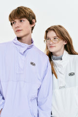 UNI LOGO WAPPEN ANORAK [WHITE]