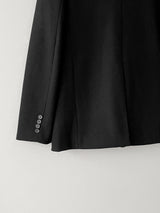 Simple wool jacket