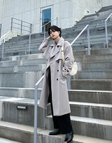 Solid-Colored Trench Coat (6595749937270)
