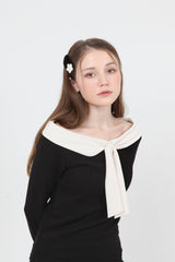 パーミナインオフショルダーTシャツ / peminine offshoulder t-shirt
