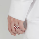 フラット チェクロス SILVER925 / FLAT CHEX SILVER925