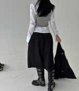 Bermuda Pintuck Slacks Shorts