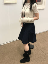 ピュアデイリーミディコットンテニススカート