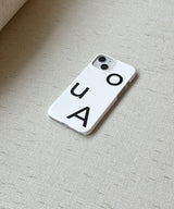 エモーションアイフォンケース/emotion case (white)