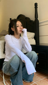 タミレイヤードロングスリーブTシャツ