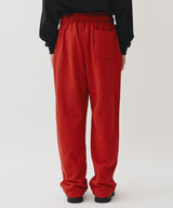 WIDE SWEAT PANTS (RED)