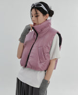 （UNISEX）グルークロップベストダウン
