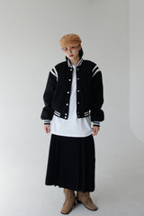ソイミルクプリーツロングスカート/Soymilk Pleated Long Skirt (3color)