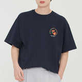 COLOR DOT ORANGE TEE_NAVY (6687833849974)
