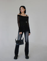 オフロングウォーマーTシャツ / off long warmer T-shirt