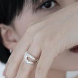 Melting Open Ring