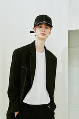SQUARE STITCH CAP (6538814881910)