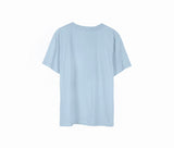 yRIB アンクルT半袖シャツ_blue