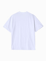 U04 ホワイトコンセプトルーズTシャツ