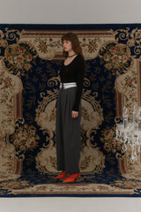 Round neck knit