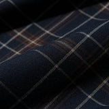 レイラフラフチェックシャツ / Layla endless love Fluff Mood Check shirt S24 Navy (6550278176886)
