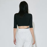 リークロップTシャツ / (9045) Le3 Crop Tee