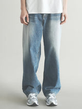 サイドワイドデニムパンツ / M203 SIDE WIDE DENIM PANTS