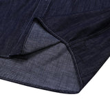 Moment raw material denim short-sleeved shirt (3 colors)