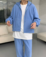 TNフリースジップアップ/TN fleece zip-up (Set - Up / 4 colors)