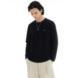 ベーシックマシュマロロングスリーブT/BASIC MARSHMALLOW LONG-SLEEVED T-BLACK