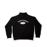 ハーフジップスウェットシャツ / Half-Zip Sweatshirt_Black