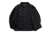 ヴィーガンレザーシングルジャケット / VEGAN LEATHER SINGLE JACKET_BLACK