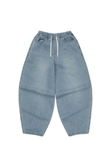 VENTIQUE ビッグバルーンワイドデニムパンツ