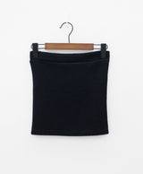 レイヤードシンプルチューブトップ / Layered simple tube top (4color)