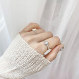 ロイヤルパールリングセット / Royal Pearl Ring Set (2 color)