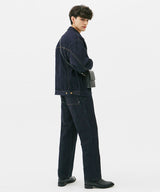 WASHING STITCH DENIM JACKET (INDIGO) (6585252216950)
