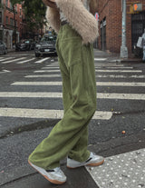 (UNISEX) ビビッドコーデュロイワイドパンツ