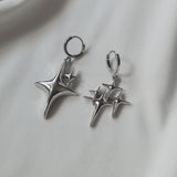  [Aespa Karina, IVE Gaeul Piercing] Sparkle Sparkle Huggies Piercing