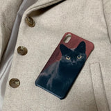 ブラックキャットスマホハードケース / Black cat hard case