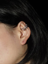 no.73イヤーカフ / no.73 earcuff silver MOON BIN astro pick