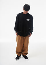 バギーコットンパンツ/MBSRCOPT134 MID90 BAGGY COTTON PANTS CAMEL