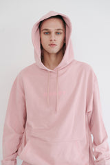 BSRBTステッチパーカー / BSR2223FWPO065 BSRBT STITCH HOODIE LIGHT PINK