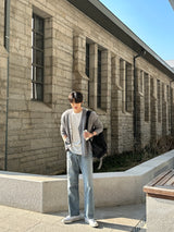 セイントモダンフィットYネックカーディガン / Saint Modern Fit Y-Neck Cardigan (6 colors)