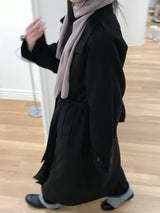 ヴェリエットハイネックロングコート
