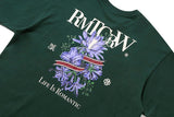 フラワーリボンTシャツ / FLOWER RIBBON TEE_GREEN