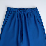 リブワイドプリーツパンツ/Rib Wide Pleats Pants (4 colors)