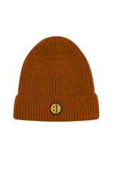 SM:]E PATCH BEANIE ORANGE MELANGE (6639322726518)