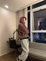 LMN Brooklyn Pigment Washing Oversized Fit Hoodie (4 colors)