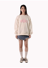 robotjellybear Sweatshirt - ivorypink (6636648530038)