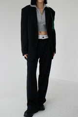 カシミアニットジップアップ / Cashmere knit zip-up (3color)