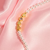 LoVe イニシャルパールネックレス / LoVe INITIAL PEARL NECKLACE