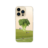 ブロッコリーガーデンジェリースマホケース/Broccoli garden jelly case