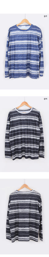 ストライプパターンルーズフィットT / Striped Pattern Loose Fit T