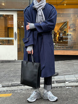 LMN レギュラーロールアップデニムパンツ / LMN Regular Roll-Up Denim Pants (Black)