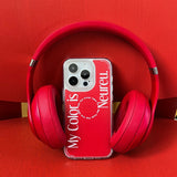 マイカラーケース / My Color Case (Red Jelly Hard)